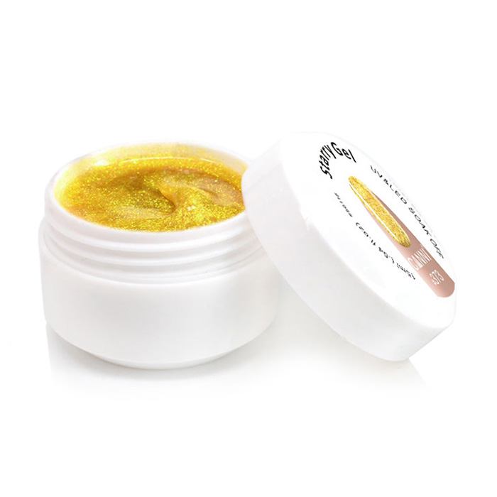 Глітерний гель для нігтів Canni Starry Gel Зоряний пил, 373, 15 мл