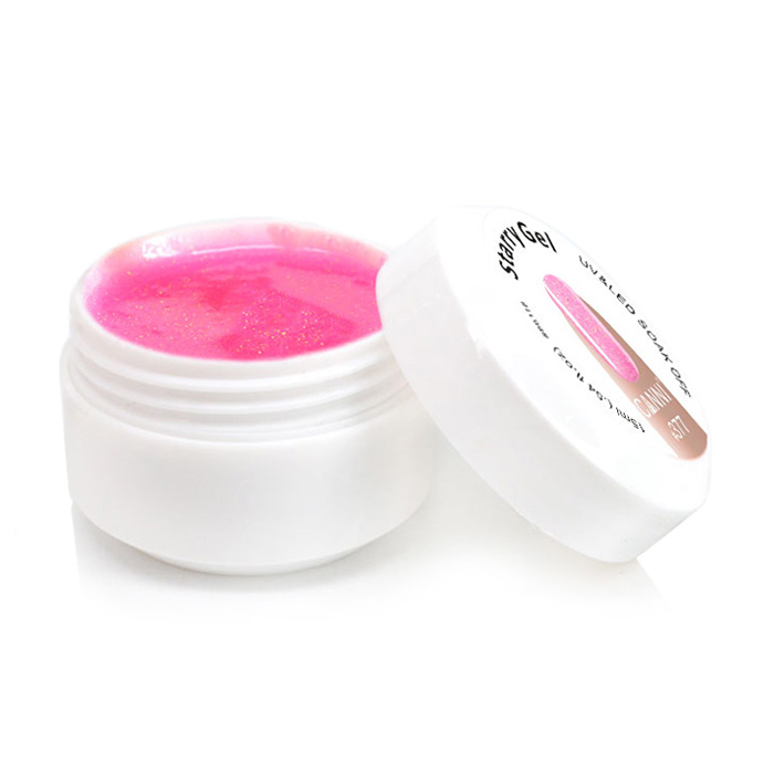 Глітерний гель для нігтів Canni Starry Gel Зоряний пил, 377, 15 мл